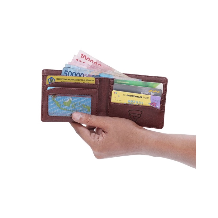 DOMPET LIPAT FRIDAY KILLER | GLIV DARK BROWN