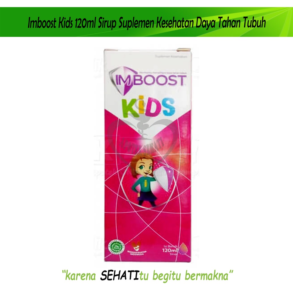 IMBOOST SIRUP ISI 60 ML / Multivitamin / Penambah Daya Tahan Tubuh