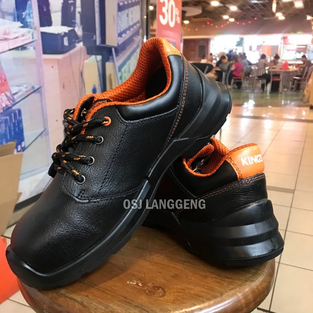 Sepatu Safety Shoes KING / KINGS / KING'S KWS 200 X Hitam Original Murah