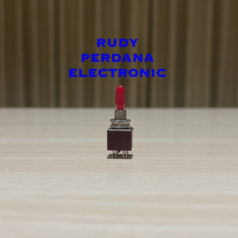 SWITCH TOGGLE SAKLAR TOGLE 6 PIN ON ON 3A 250V 6A 125V KNX-2 TWN