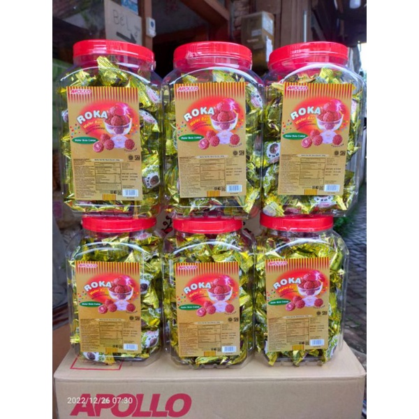 

APOLLO ROKA WAFER BALL TOPLES 420 gram ISI 70