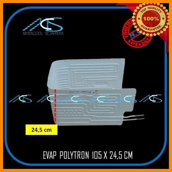 (IPC) EVAP KULKAS POLYTRON 1 PINTU ORIGINAL | EPAP | EVAPORATOR 105x24,5CM