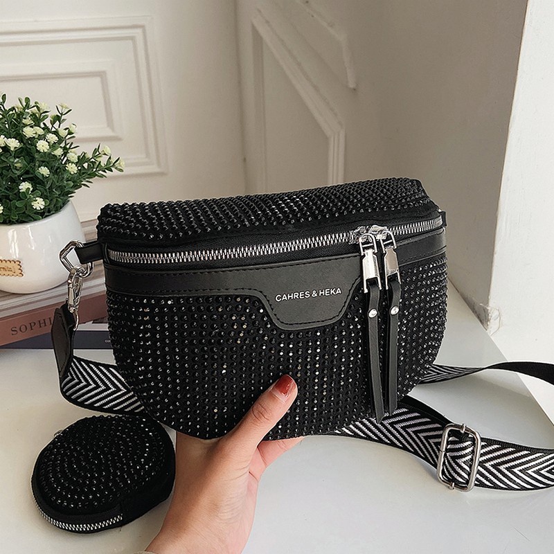 Tas Selempang Shiny Wanita Korea P499