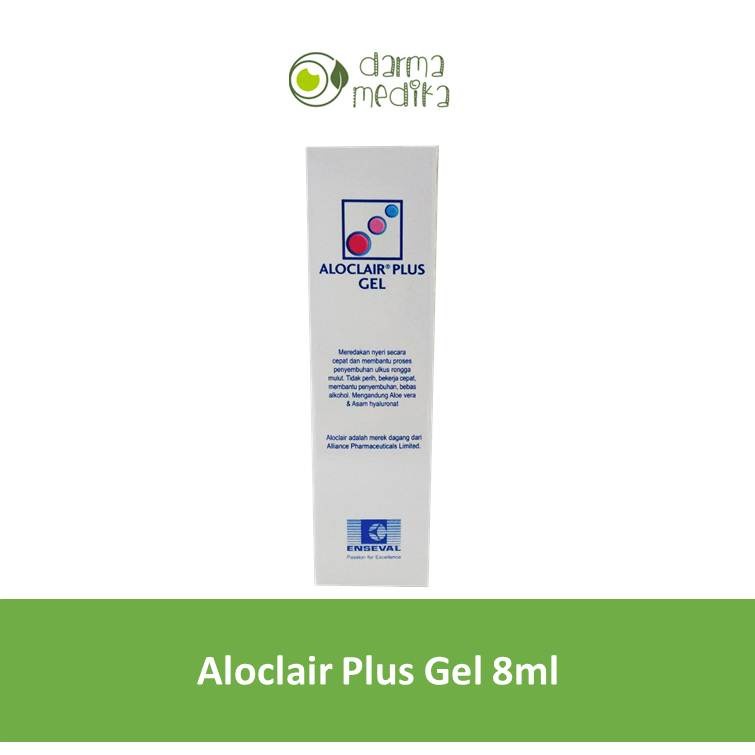 Aloclair plus Gel 8ml 8 ml Obat Sariawan Luka Mulut