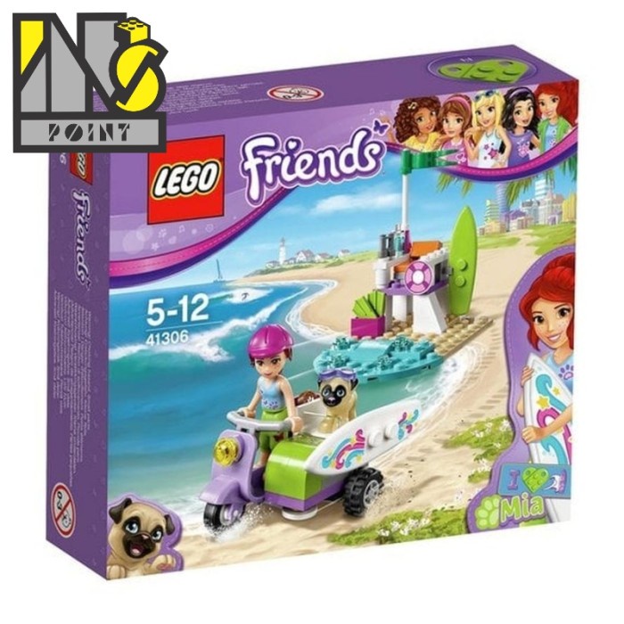 Brick Lego 41306 - Friends - Mia'S Beach Scooter