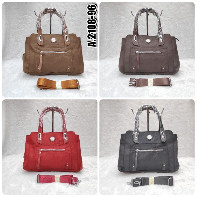 TAS JUNFA BESAR BISA SELEMPANG DAN HANBAG BAHAN KANVAS
