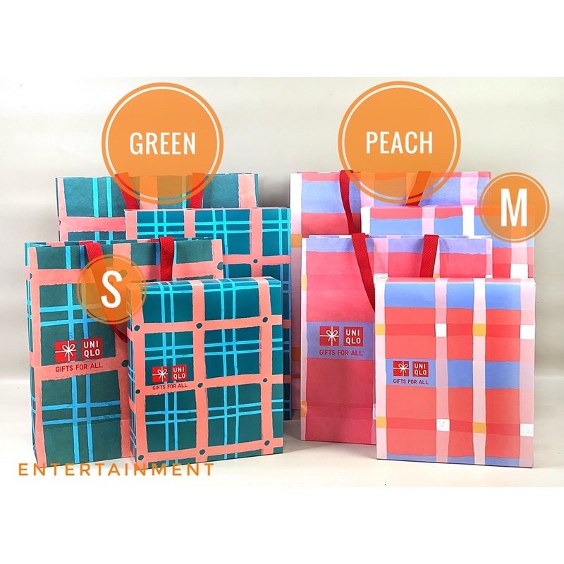 

UNIQLO Gift Set Box Kotak Hadiah 1 Set Color LIMITED EDITION Size S•M Original