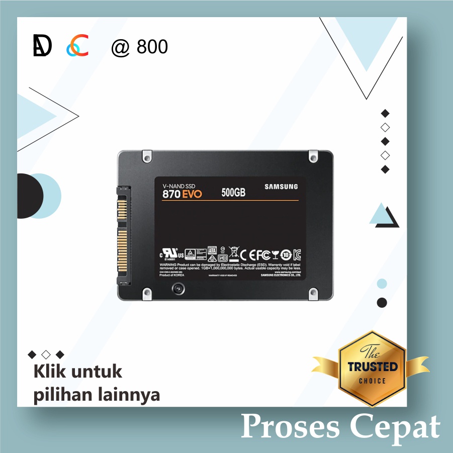 Samsung SSD 870 EVO 500GB