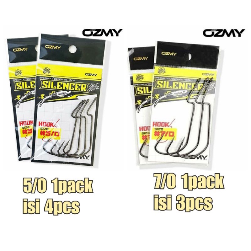WORM HOOK OZMY SILENCER 5/0 & 7/0