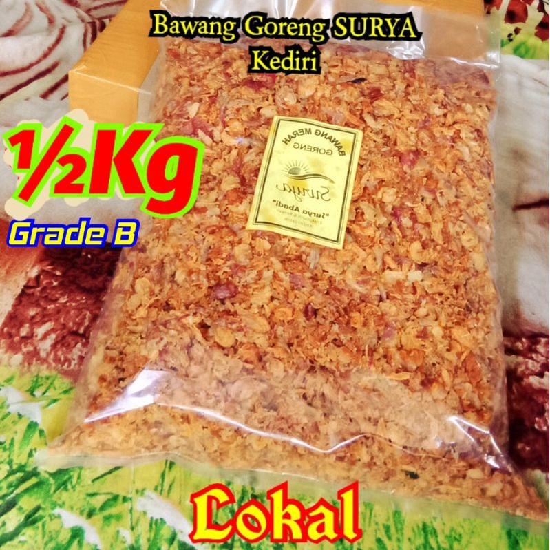 

Bawang Goreng Grad B 500gr Grosir