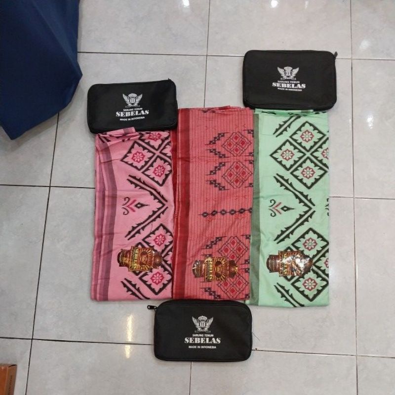 sarung tenun sebelas made in indonesia motif kembang termurah terbaru murah