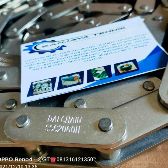 Daichain Stainless Roller Chain SSC2060H roll kecil | C 2060H