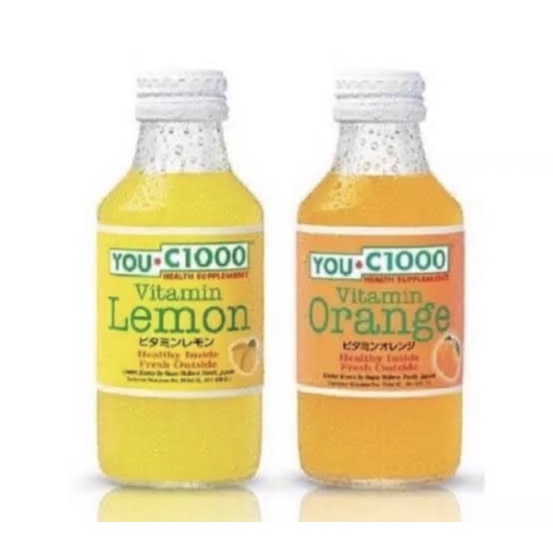 

You-C 1000mg Vitamin C (Orange & Lemon) Botol 140ml - Jual eceran