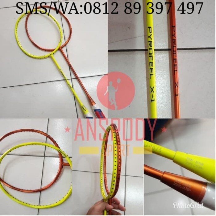Eklusif Raket Badminton Hart Pyrofeel X-1 Promo