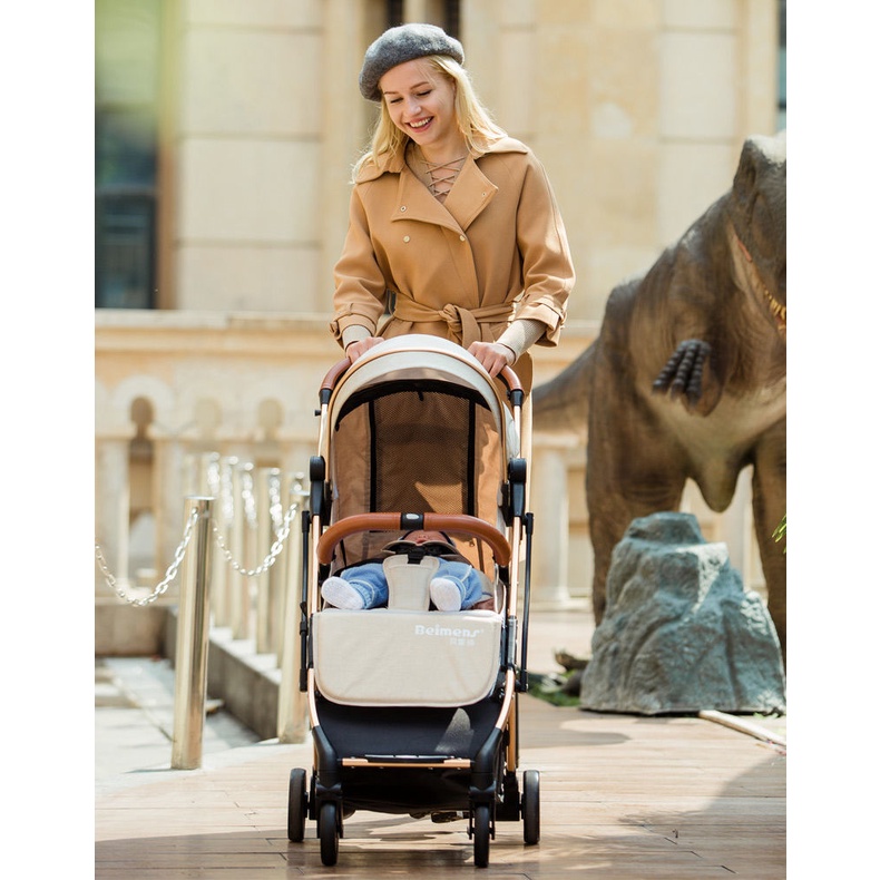 Stroller TIANRUI TR18 Bayi Autofold Cabin Size sangat ringan Stroller