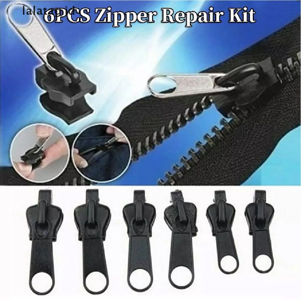 [lalatag] 6pcs Zipper Repair Kit Universal Instant Zipper Repair Pengganti Zipper [ID]