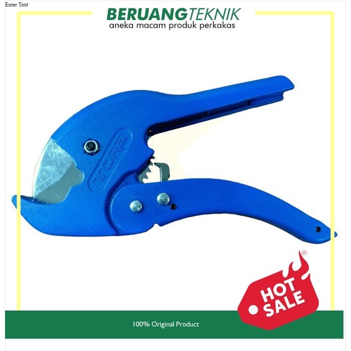 

TORA Pipe Cutter Vinyl - Alat Potong Pipa Pvc - Pipe Cutter Pvc 42 mm