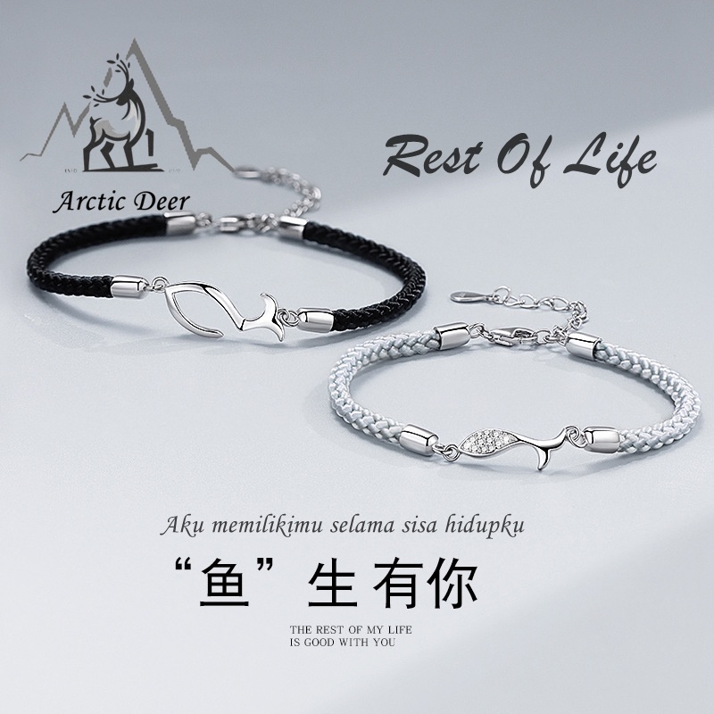 Gelang Couple Pasangan-Rest Of Life gelang fashion Original Arctic Deer