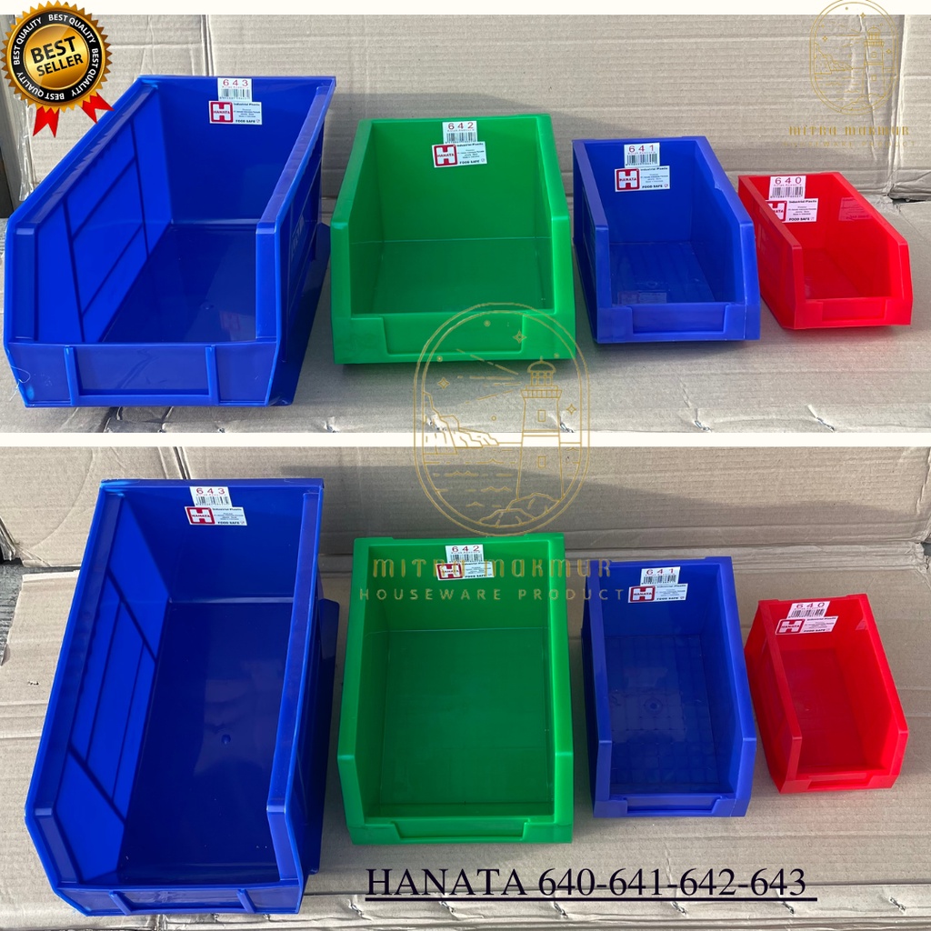 NEW!! KOTAK AKSESORIS / JOLLY BOX HANATA / CONTAINER BOX JOLLY HNT 640-641-64 -643