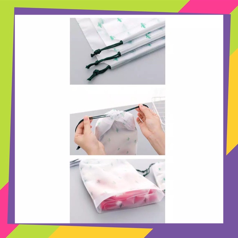 TRAVEL POUCH ORGANIZER / POUCH SERUT SERBAGUNA / KANTONG SERUT / TAS KOSMETIK ANTI AIR