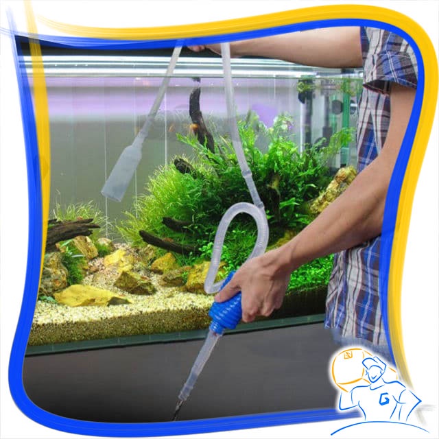 Alat Penguras Air Aquarium Cleaner Pump Sipon Pembersih Aquarium Sedot