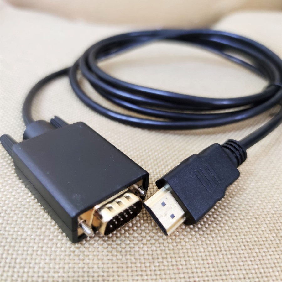 KABEL HDMI TO VGA 1.8 METER / HDTV KE VGA 1.8M