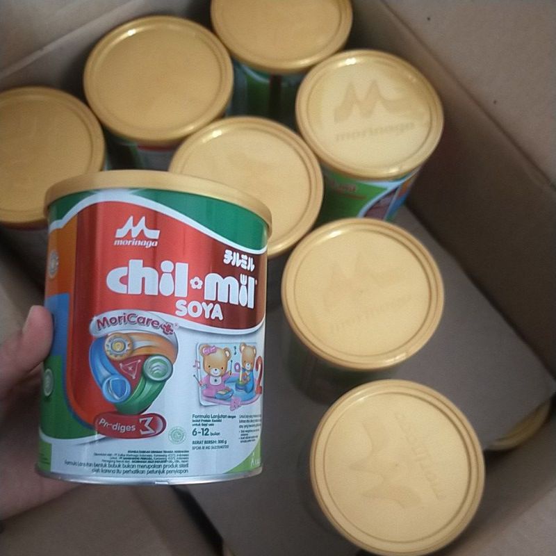 Chil mil soya 6-12 bln 200gr / morinaga chil mil soya