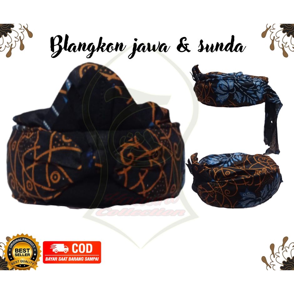 KET KEPALA SUNDA/JAWA BATIK ANAK BLANGKON  BATIK ANAK UDENG BATIK TOTOPONG ANAK IKAT KEPALA SUNDA