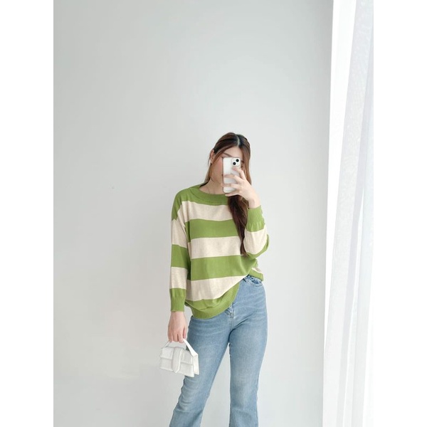 GEMMA KNIT TOPS ATASAN RAJUT WANITA