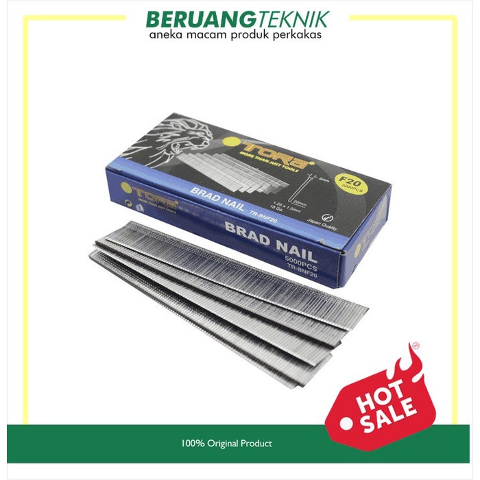 

TORA Refil Paku - Refill for Pneumatic Nailer 40mm 5000 Pcs / Box