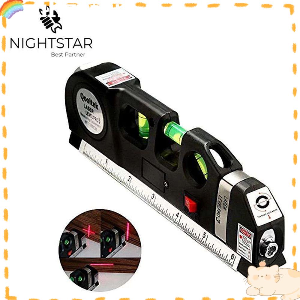 Solighter Level Horizon Infrared Measure Level Metric Rulers Alat Ukur
