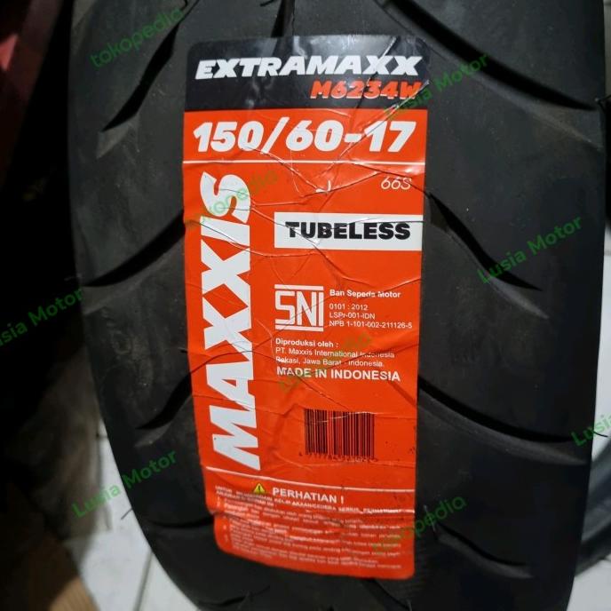 Maxxis Extramaxx 150/60-17 - Ban Tubeless Maxxis Extramaxx