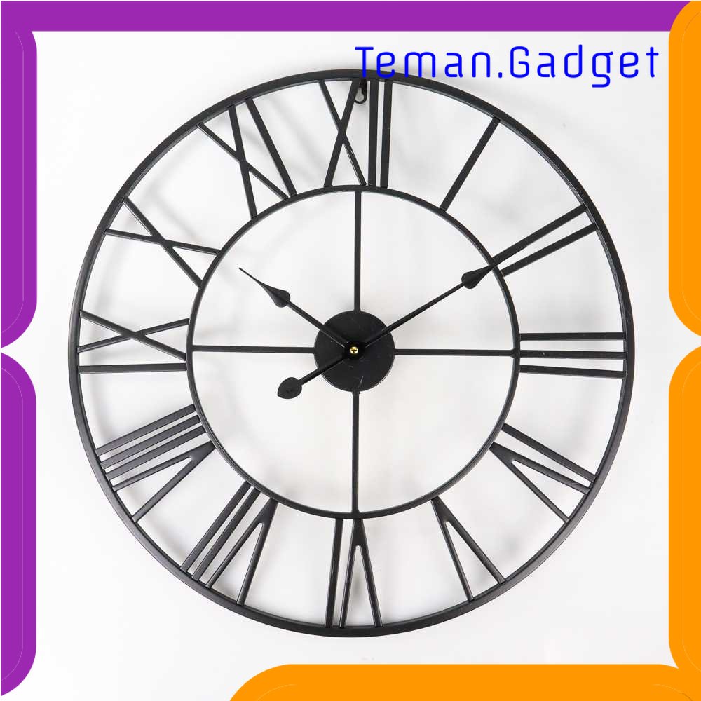 TG-PJM Meigar Jam Dinding Bulat Quartz Creative Model Vintage 60 cm - H68