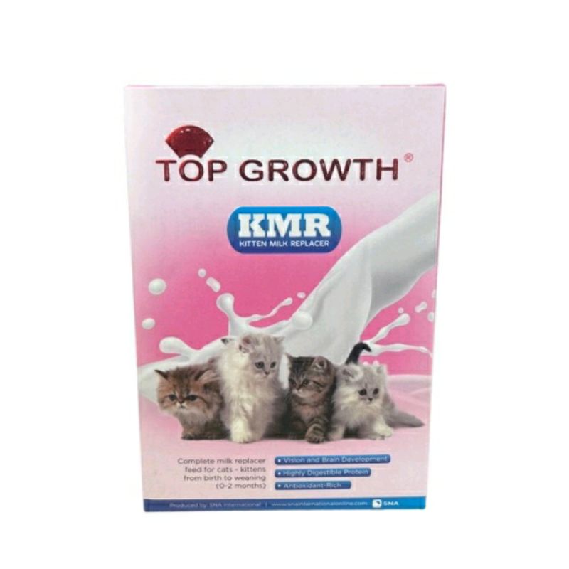 SUSU KUCING TOP GROWTH 1 SACHET 30 GR SUSU ANAK KUCING / SUSU KUCING