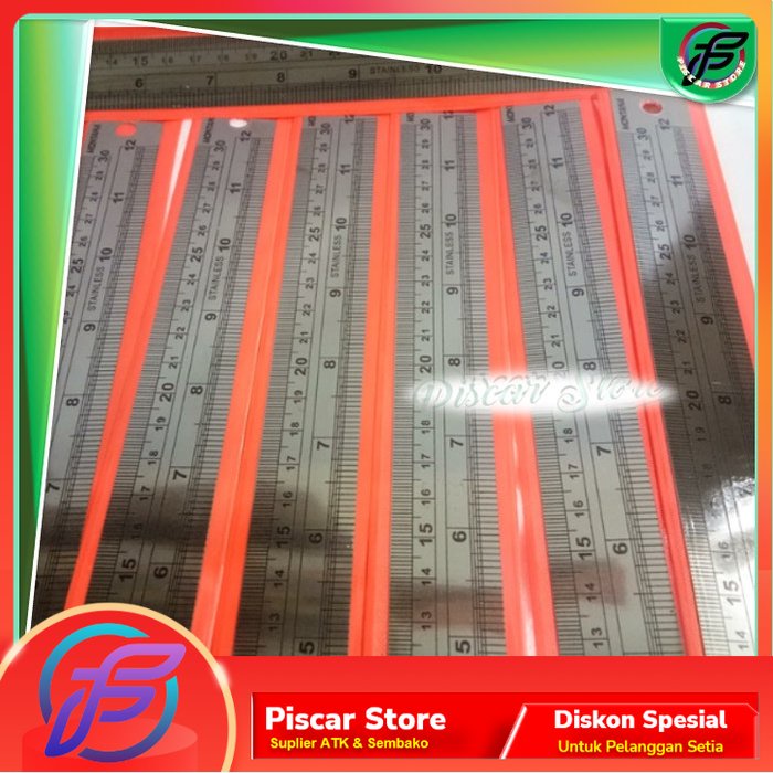 

Penggaris Besi Stainless Steel 30 cm Amanda Murah Berkualitas