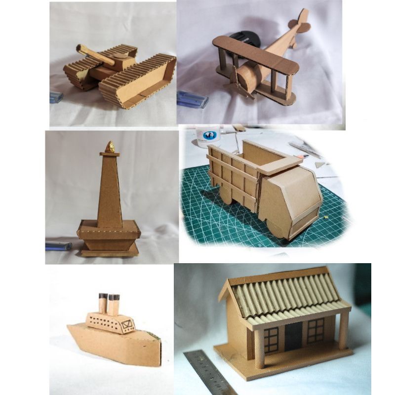 Prakarya dari kardus/kerajinan tangan dari kardus