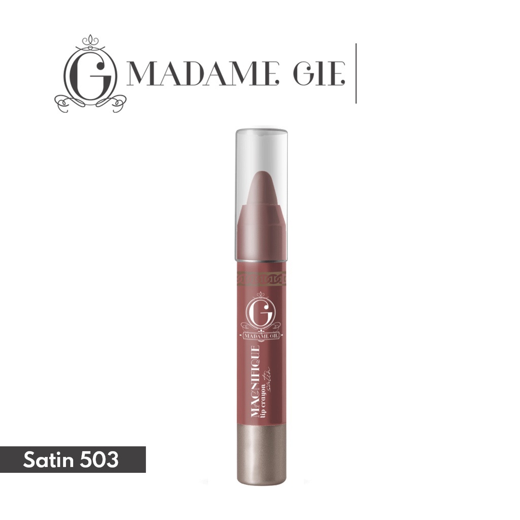 Madame Gie Magnifique Lip Crayon Satin - MakeUp Lipstik