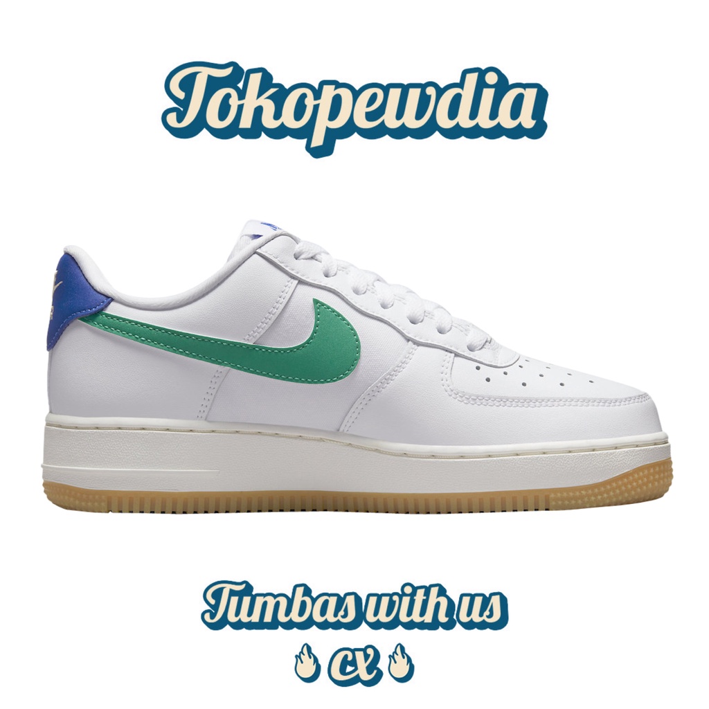 Nike Air Force 1 '07 White Stadium / Green Royal