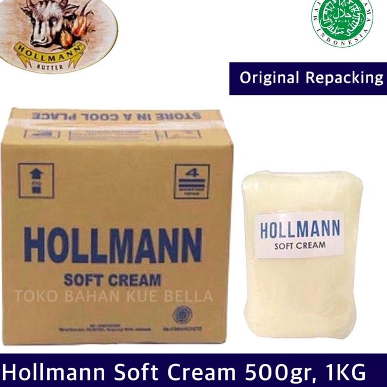 

ido5O9a Hollman SOFT CREAM 500GR - Lemak Reroti Pelembut Butter Cream