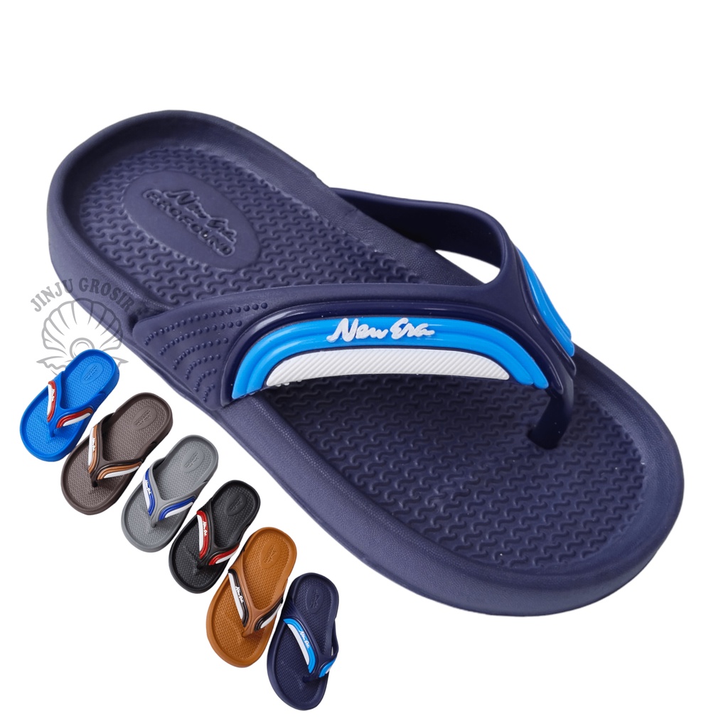 Sandal Anak Laki Laki Remaja Dewasa SD SMP SMA Sendal Jepit Karet Cowok Original Casual Tahan Air Ke