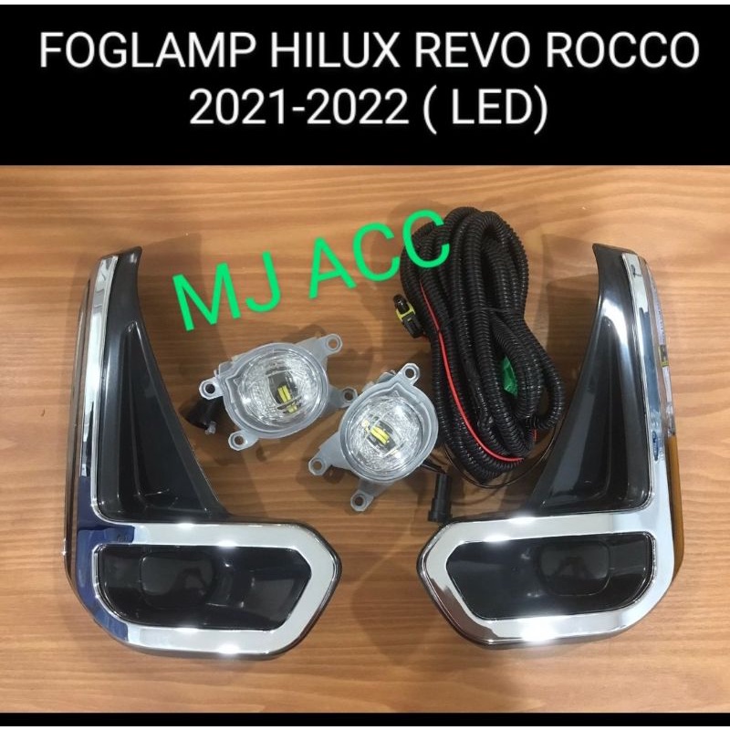 FOGLAMP LAMPU KABUT HILUX REVO ROCCO 2021-2022 ( LED)