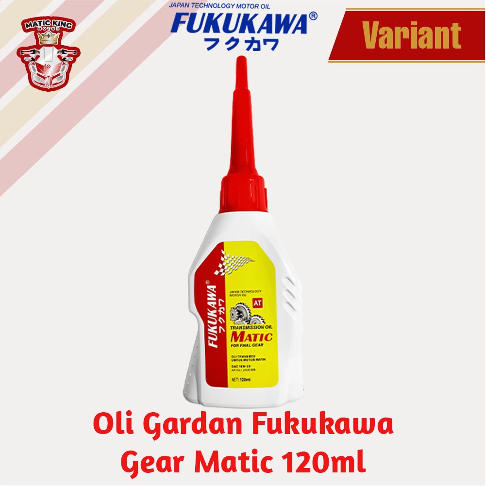 Oli Gardan Gear Matic SAE 10W-40 API Service SL/MB 100 ml Fukukawa