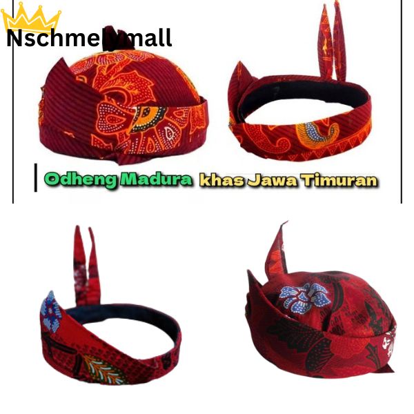 BISA COD / Udeng Instan Khas Madura / Udeng Sakera / Blangkon Madura / Blankon Merah / Udeng cak sur