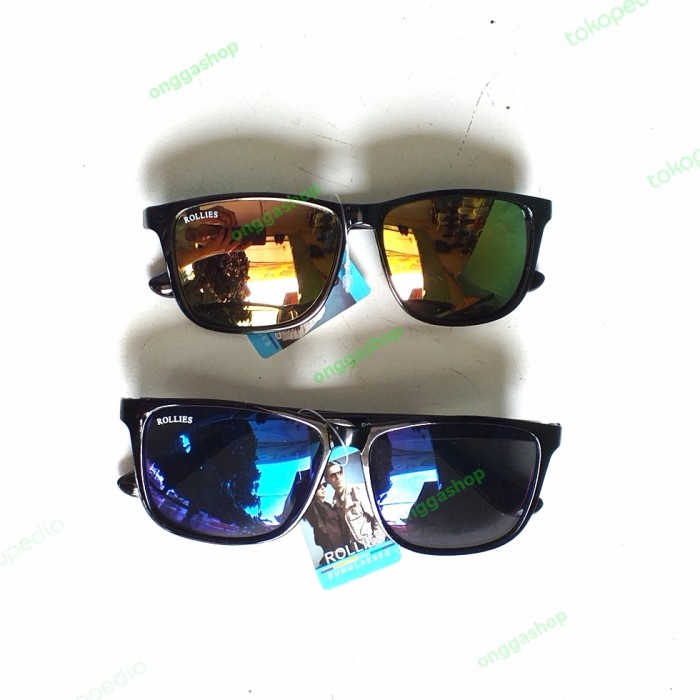 kaca mata fashion pria pelangi/kaca mata hitam/kaca mata kotak pelangi