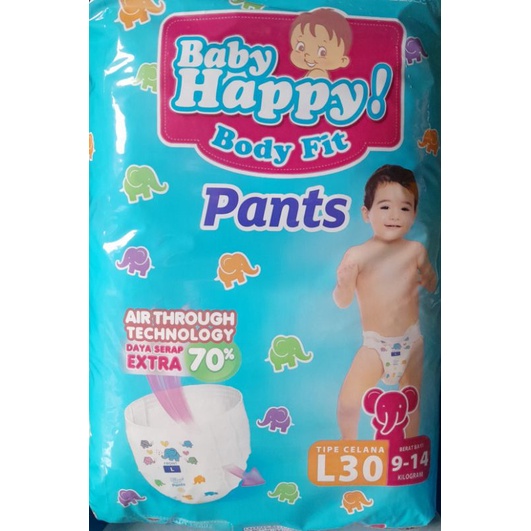 Baby Happy L | Baby Happy Ukuran L | Baby Happy L30 | Pampers Bagus | Pampers Lembut