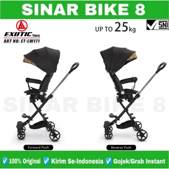 Magic Stroller EXOTIC ET LW 171 Kursi Putar Kereta Dorong Bayi