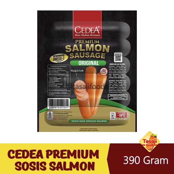 

CEDEA Premium Salmon Sausage (SOSIS SALMON) - 390g