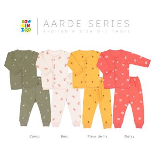 BONBINZOO SETELAN BAJU ANAK NATURE SERIES / AARDE SERIES BABY BAJU TIDUR ANAK PANJANG 0-12 BULAN