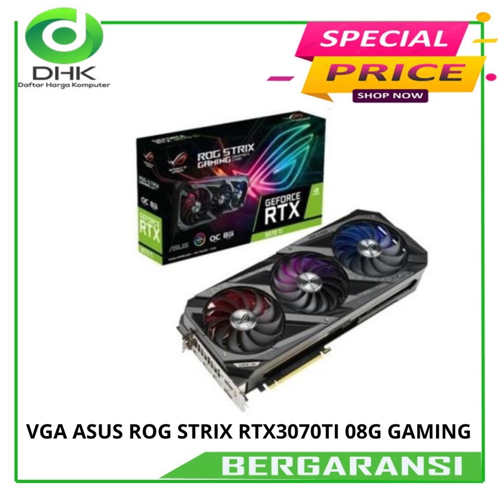 VGA ASUS ROG STRIX RTX3070TI 08G GAMING