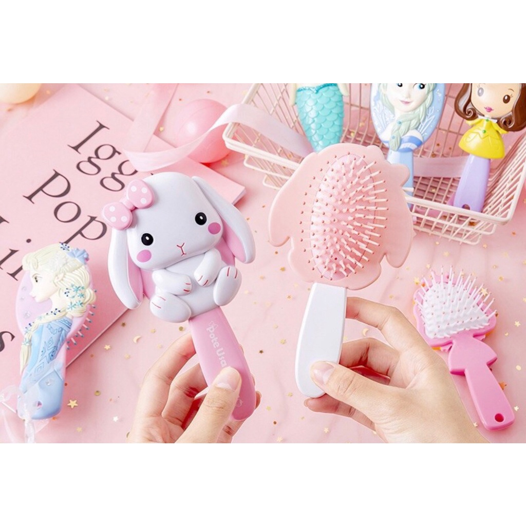 SISIR ANAK PRINCESS ELSA BUNNY || SISIR KARAKTER MOTIF LUCU ANTI KUSUT - BD